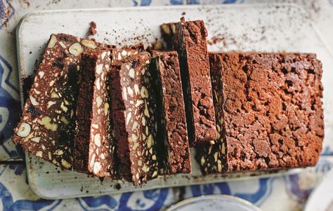 Turkish Chocolate Mosaic Cake Recipe Turkish Cake, Holiday Dessert Drinks, Mosaic Cake, Turkish Chocolate, Dessert Pasta, Torte Recipe, Chocolate Torte, Turkish Mosaic, Pasta Food