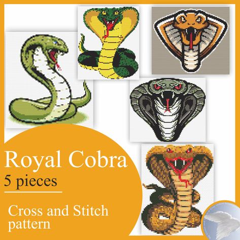 Poisonous Snakes, Pattern Embroidery, Extra Fabric, Tapestry Needle, Stitch Pattern, Color Patterns, Cross Stitch Patterns, Stitch Patterns, Etsy App