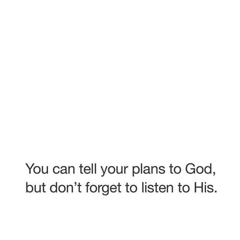 Lorenzo Hines on Instagram: "Your plans… We often want to tell God our plans or make plans for our lives as if there’s no alternative. Having vision is not the issue, it’s not thinking God has anything to do with your your steps and where you go. Take time to consider the plans that God has for you. Pray and see whether your plans line up with His will for you. Often times, when you’re seeking God and growing closer to Him, you desires start to reflect His. As a byproduct, your plans start t God Has Better Plans For You, Listen To God, When God Changes Your Plans, Trust The Plan Of God, Tell God Your Plans Quote, Don’t Forget God When You Get What You Prayed For, Trusting God’s Plan Quotes, Seeking God, Done With You