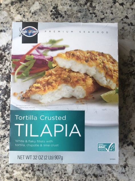 Costco PART TWO! Tortilla Crusted Tilapia, Frozen Prepared Meals, Breaded Tilapia, Frozen Tilapia, Tilapia Recipe, Crusted Tilapia, Fried Tortillas, Corn Tortilla Chips, Air Fryer Recipe