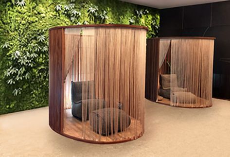 Nap Pod, Sleep Pod, Stand Feria, Sleeping Pods, Office Pods, Put Things Into Perspective, Spa Interior, Relaxation Room, Spa Design