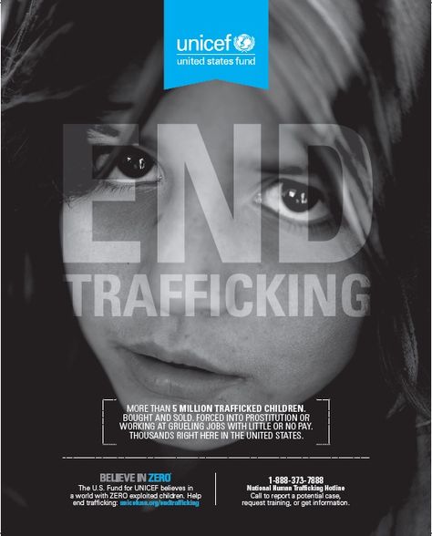 Unicef | End Trafficking Campaign | Image 1 of 4 Dada Art Movement, Charity Marketing, Nonprofit Design, Charity Poster, Human Trafficking Awareness, Social Innovation, Social Campaign, Publicidad Creativa, Campaign Posters