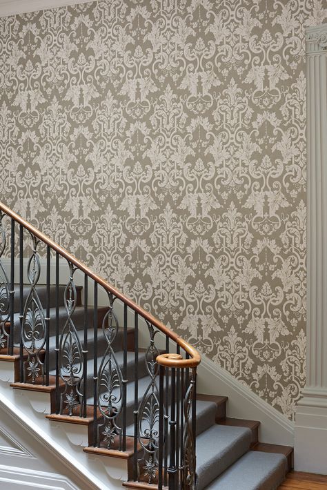 Stairway Wallpaper, Stairs Wall Decor, Staircase Wallpaper, Wallpaper Staircase, Hall Wallpaper, Staircase Wall Decor, Stair Wall, Staircase Wall, Out Of Place