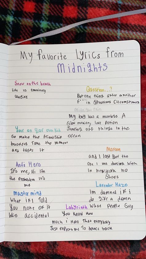 Youre Losing Me Taylor, You’re Losing Me Taylor Swift, Midnight Lyrics, Taylor Swift Journal, Midnights Lyrics, Aesthetic Notebooks, Taylor Swift Book, Lyric Book, Taylor Swift Lyric Quotes