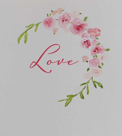 Watercolor Valentine Free Printables - Finding Silver Pennies Valentines Watercolor Painting Ideas, Valentine Watercolor Ideas, Valentines Watercolor Art, Painted Valentine Cards, Watercolour Valentine Cards, Valentine’s Day Watercolor, Valentines Watercolor Cards, Valentine Watercolor Painting, Valentine Free Printables