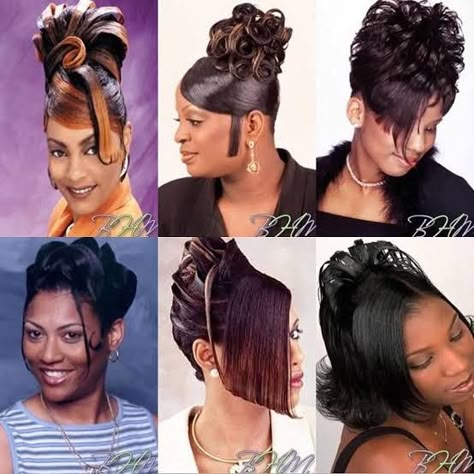 90s black hair, freeze curls 90s Black Hairstyles, Updo 90s, 90s Hairstyles For Black Women, Old School Hairstyles, 1990s Hairstyles, 90's Hairstyles, Black Hair 90s, 2000s Hairstyles, Black Hair Magazine