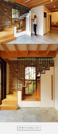 درج السلم, Sitting Nook, Staircase Interior Design, Stairs Design Interior, Staircase Storage, Stair Railing Design, Stairs Design Modern, Stairway Design, Home Stairs Design