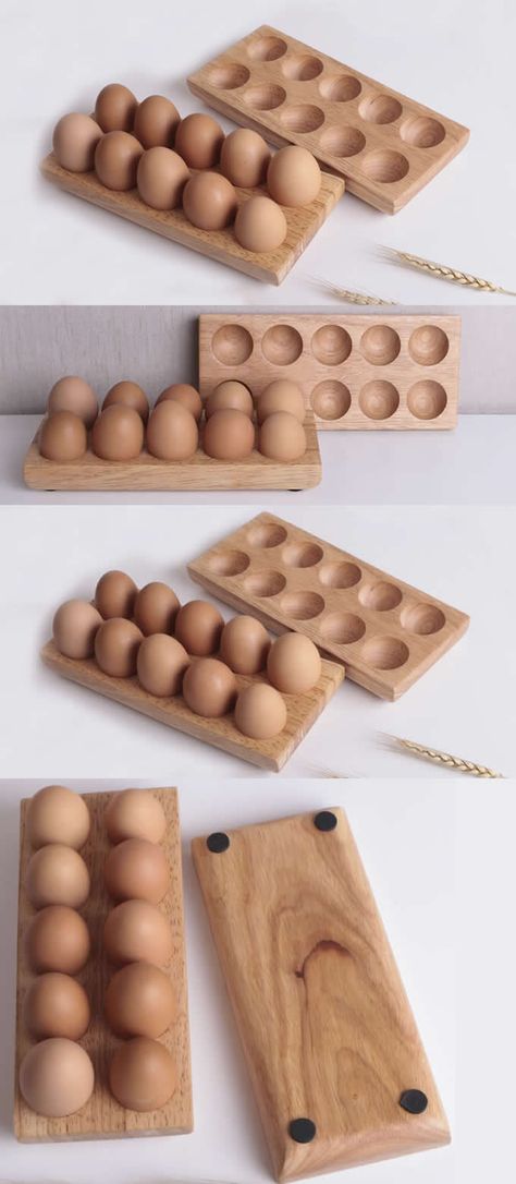 Wooden Egg Holder Crate -10 holes,Egg, Egg Tray, Egg Display, Egg Rack, Decorated Egg Holder, Egg Storage, Egg Carton, Wooden Egg crat Egg Rack Wooden, Egg Storage Ideas, Egg Holder Wood, Wooden Egg Holder, Egg Rack, Egg Egg, Egg Display, Kitchen Furniture Storage, Cup Decorating