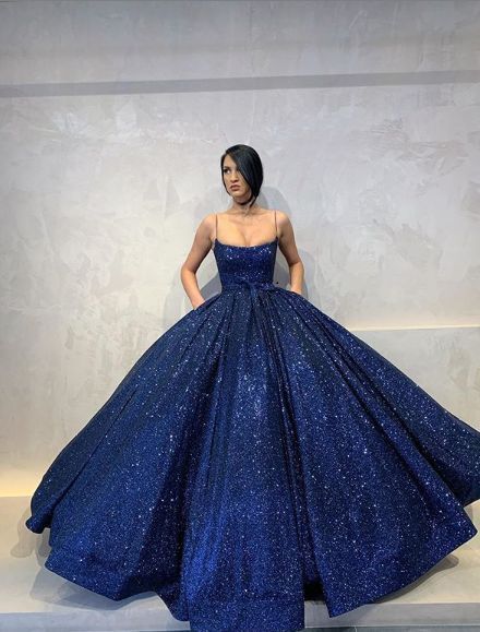 c366c2c97d47b02b24c3ecade4c40a01desc53083343ri Blue Tulle Prom Dress, Blue Sequin Prom Dress, Sequins Prom Dress, Blue Ball Gown, Quinceanera Dresses Blue, 파티 드레스, Dress With Pleats, Sequin Prom Dress, Sequin Prom Dresses