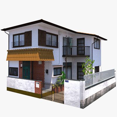 Japan House Design, Japanese Modern House, Modern Japanese House, Japanese Apartment, Japanese Buildings, Asian House, Sims 4 House Plans, Sims 4 House Design, Casas The Sims 4