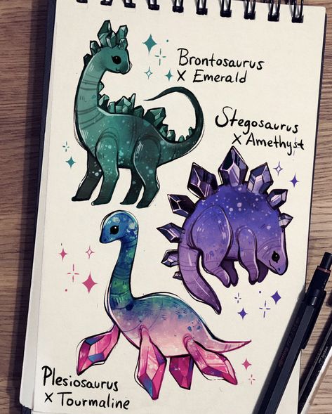 Dinosaurs, Notebook, Stars, Drawings, Instagram