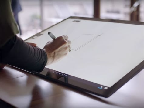 Microsoft Surface Studio is a Cintiq alternative for designers - Car Body Design Software Illustration, Microsoft Surface Studio, Developer Website, Digital Drawing Tablet, Technology Devices, Art Tablet, Surface Studio, Gaming Desk Setup, Computer Design