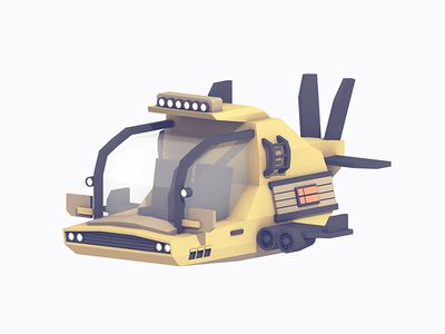 Spaceship/Underwater Vessel Cartoon Spaceship, Low Poly Car, City Vehicles, Bg Design, Low Poly Games, Dental Kids, Robot Illustration, Spaceship Concept, Spaceship Art