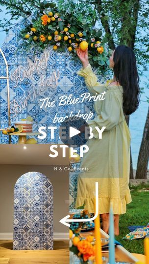 35K views · 2.1K reactions | FINALLY !! 🤩♥️ We have it ready for you ! Many of you were asking us to show you how to make this blue tile Mediterranean print on a foam backdrop so here we go step by step .

What you would need is 👇🏻

👉🏻 Insulation Board which we have explained about it before in the previous reels . 

👉🏻 Scrapper , cutter and measuring tape . 

👉🏻 Stapler to secure the wallpaper from the back . 

👉🏻 And most importantly the Blue print Mediterranean Peel & stick wallpaper or any other style of Peel and stick as you like . 

P.s ( you can also use regular wallpaper but its just have a different way to install) 

COMMENT “ MORE “ if you like more of this content . 

♥️ Send Us direct message (DM ) 📥 🔹“ Blue Print wallpaper “ if you want us to send you the link to Blue Print Wallpaper, Foam Backdrop, Mediterranean Print, Regular Wallpaper, Backdrop Props, Italian Pattern, Summer Themes, Italian Theme, Foam Boards