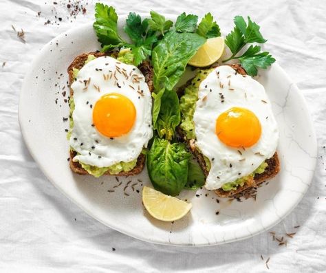 Air Fryer Fried Eggs - Fork To Spoon Shake And Bake Pork, Liver Diet Recipes, Healthy Liver Diet, Avocado Toasts, Potato Breakfast Recipes, Avocado Toast Breakfast, Healthy Avocado, Honey Bbq Chicken, Liver Recipes