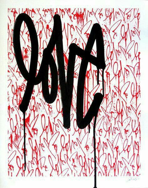 Graffiti Art Aesthetic, Tim Armstrong, Barcelona Art, Art Sayings, Brandon Boyd, Red Friday, Trash Art, Graffiti Wall Art, Limited Edition Art Print