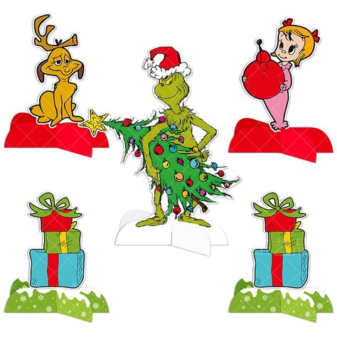 Act Now! Gomind 5PCS/Set Christmas Grinch Hanging Swirl Decorations Grinch Christmas Party Supplies Happy Birthday Grinch Cake Topper Decor for Christmas Birthday Party - Walmart.com Table Decorations Green, Party Decorations Green, Green Christmas Party, Streamer Party Decorations, Grinch Cake, Green Christmas Decorations, Grinch Decorations, Grinch Christmas Party, Christmas Decorations Centerpiece