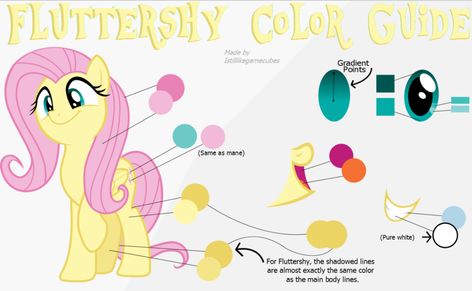 Fluttershy Color Palette, Mlp Horror, Mlp Reference, Mlp Drawing, Mlp Bases, Mlp Base, Body Structure, My Little Pony Comic, Mlp Art