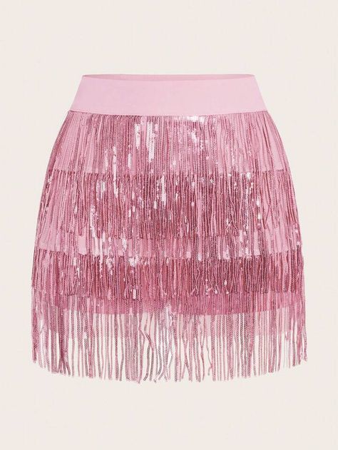 Pink Sequence Skirt, Pink Sequin Mini Skirt Outfit, Pink Sparkle Skirt, Pink Sequin Skirt Outfit, Pink Sparkly Skirt, Pink Glitter Skirt, Glitter Skirt Outfit, Sequin Fringe Skirt, Pink Sequin Skirt