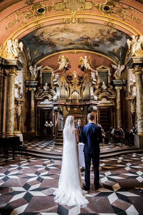 Wedding in Prague by PragueWedding.com Academia Wedding, Dark Academia Wedding, Prague Wedding, Destination Wedding Locations, Wedding Organization, Online Wedding, Wedding Things, Wedding Package, Wedding Locations