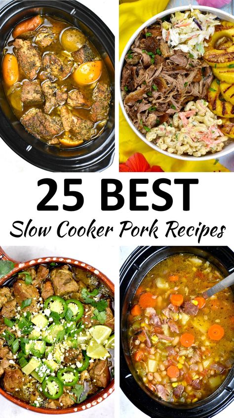 Check out these mouthwatering pork recipes! From Barbacoa to Pork Stew, these slow-cooked dishes are flavorful and perfect for any occasion. Slow Cooker Pork Stew Recipes, Easy Pork Slow Cooker Recipes, Pork Cubes Recipes Slow Cooker, Diced Pork Recipes Slow Cooker, Pork Stew Meat Recipes Slow Cooker, Crockpot Recipes Pork, Pork Stew Slow Cooker, Pork Stew Meat Recipes, Slow Cooker Pork Recipes