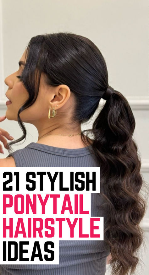 Cute Ponytail Ideas, Bubble Braid, Easy Hairstyles for Teens, Hair Tutorials for Medium Hair, Ponytails Fancy, Rnadom Hairstyles, Pretty ponytails, girly hairstyles, ponytail hairstyles easy. Long Curled Ponytail, Low Pony Tailed Hairstyle, Bubble Braid Easy, Easy Hairstyles For Teens, Braid Easy Hairstyles, Cute Ponytail Ideas, Textured Ponytail, Volume Ponytail, Full Ponytail