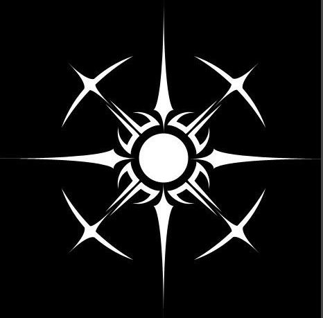 Symbol For Universe, Light Symbol Design, Four Pointed Star Tattoo, Void Symbol, Anime Logos Symbols, Cool Symbols Design, Star Symbol Design, Fancy Symbols, Fantasy Logo Design