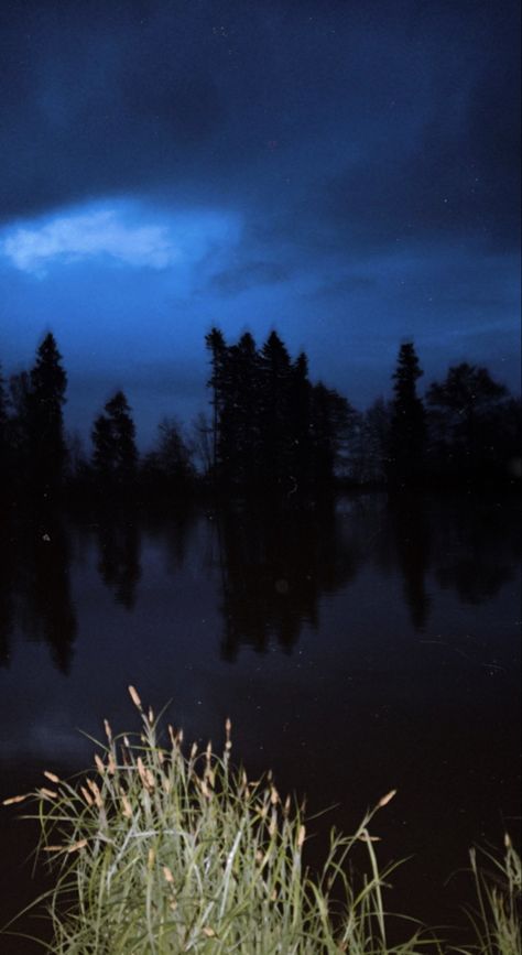 Night River Aesthetic, River Night Aesthetic, Lake At Night Aesthetic, Forest At Night Aesthetic, Forest Night Aesthetic, Green Mythology, Water At Night, Lake At Night, Lake Night