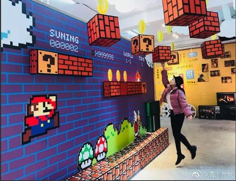 Super Mario Photo Booth, Mario Decor, Mobile Exhibition, Comic Exhibition, Convention Booth, Game Booth, Legoland Windsor, Arcade Video Games, Stage Set Design