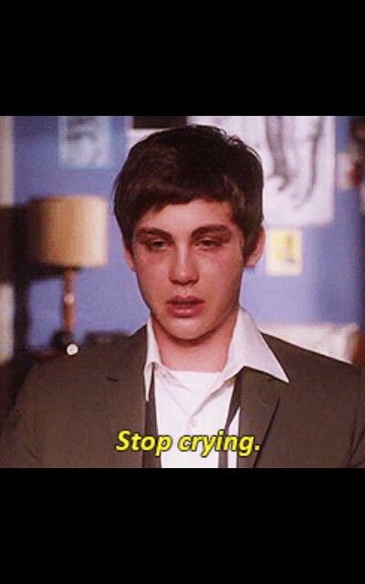 Charlie-Perks of being a wallflower The Wallflowers, I Love Cinema, Perks Of Being A Wallflower, Logan Lerman, Stop Crying, What Book, Iconic Movies, Film Stills, Series Movies