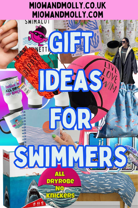 swimmers gift ideas. Swim In The Sea, Swimming In The Sea, Candy Quotes, Gifts For Swimmers, Swim Gifts, Wild Swimming, Go Swimming, Party Gift Ideas, Gifts For Grandparents