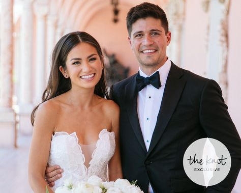 https://www.theknot.com/tk-media/images/4c3d63c9-9c2b-402b-8999-eb545f01c2ac Caila Quinn Wedding Hair, Caila Quinn Wedding, Classy Bridal Hair, Caila Quinn, Black Tuxedos, 2024 Classroom, Harry Wedding, Ringling Museum, Bridal Hair Down