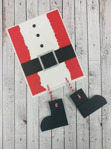 Santa Card and Elf Tags – Maymay Made It Santa Christmas Cards Handmade, Maymay Made It, Christmas Gift Tags Diy, Xmas Tags, Santa Christmas Cards, Santa Card, Santa Suit, Santa Cards, Tag Ideas