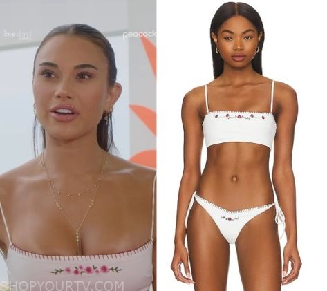 Love Island Games: Season 1 Promo Courtney's Embroidery Floral Bikini Check more at https://www.shopyourtv.com/love-island-games-season-1-promo-courtneys-embroidery-floral-bikini/ Love Island Bikinis, Love Island Season 11, Love Island Season 10, Love Island Australia 2022, Love Island Usa Season 6, Love Island, Season 1, Floral Embroidery, Embroidery