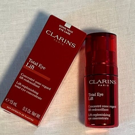 2 lots Clarins Total Eye Lift Firming & Smoothing Anti-Aging Eye Cream Fashion Expression, Oily Skincare, Anti Aging Eye Cream, Posh Mark, Spooky Candles, Eye Anti Aging, Eye Lift, Oily Skin Care, Age Defying