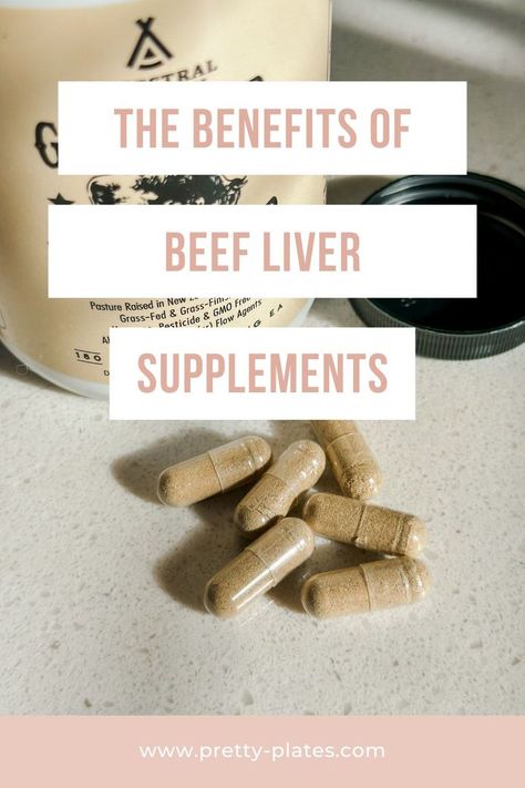 The Benefits of Beef Liver Supplements Benefits Of Beef Liver, Beef Liver Benefits, Liver Supplements, Heal Liver, Ginger Smoothie, Beef Liver, Pretty Plates, Hormone Health, Liver Health