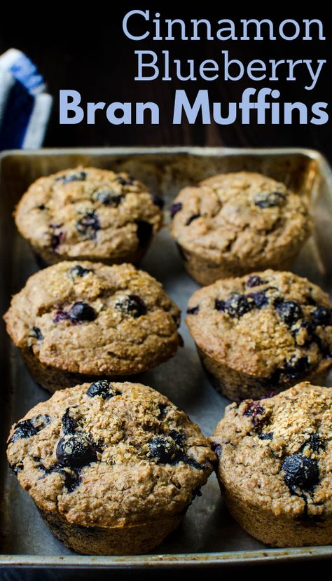 Cinnamon Bran Muffins, All Bran Cereal Muffins Recipe, All Bran Cereal Recipes, Bran Muffins With All Bran Cereal, Wheat Bran Recipes, Bran Blueberry Muffins, Bran Cereal Muffins, Healthy Bran Muffins, Blueberry Bran Muffins