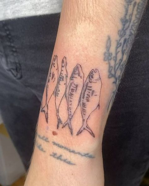 Sardine Can Tattoo, Sardine Tattoo, Can Tattoo, Sardine Can, December 23, Pretty Tattoos, Thank You So Much, Fish Tattoos, Tatting