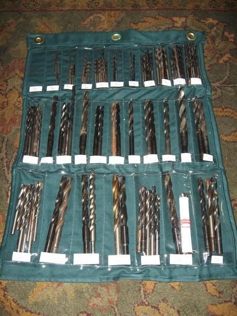 How To: Cool Ways to Organize Your Drill Bits and Taps » Curbly | DIY Design Community Drill Bit Organizer, Drill Bit Storage, Bit Organizer, Garden Shed Interiors, Bit Storage, Magnetic Knife Rack, Drill Bit Holder, Shed Organization, Perfectly Organized