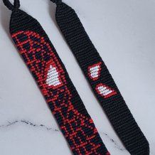 Miles Morales Spiderverse, Spiderman Eyes, Spiderman Pixel Art, Alpha Bracelet, Pixel Art Grid, Miles Morales, Alpha Pattern, Alpha Patterns, Friendship Bracelet Patterns