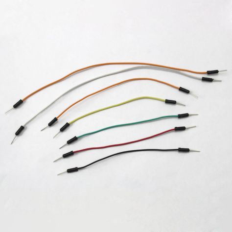 Amazon.com: Solderless Breadboard Jumper Cable Wire Kit Qty75: Electronics Wire Jig Walmart, Electroluminescent Wire, Electrical Wire Connectors, Jumper Cables, Cable Wire, Bread Board, Coding For Kids, Robotics, Bobby Pins