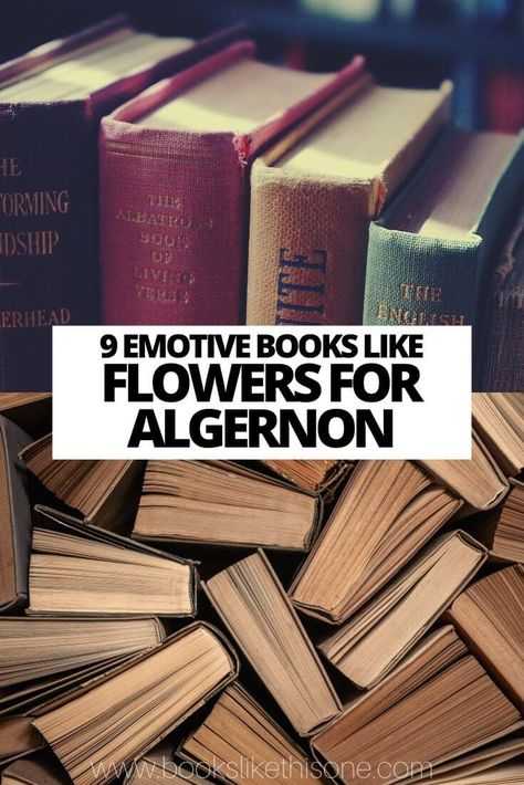 Loved Daniel Keyes' classic novel and looking for more? Check out these nine great books like Flowers for Algernon! Gatsby Book, Magical Books, Flowers For Algernon, Feminist Literature, The House Of Mirth, Karen Marie Moning, Elementary School Library, Roses Book, Magical Book