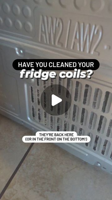 Meg | homeowner tips and DIYs on Instagram: "Hey 👋... Just btw, it's probably been 6 months since you cleaned your fridge coils #homemaintenance #homemaintenancetips #housemaintenance #homeowner #hometips #appliances #refrigerator #cleaninginspo #cleaningmotivation #homeimprovement #maintenance #diy #youcandoit" Cleaning Fridge, Fridge Cleaning Hacks, Fridge Cleaning, Homeowner Tips, Clean Refrigerator, Clean Fridge, Cleaning Motivation, Household Tips, Green Cleaning