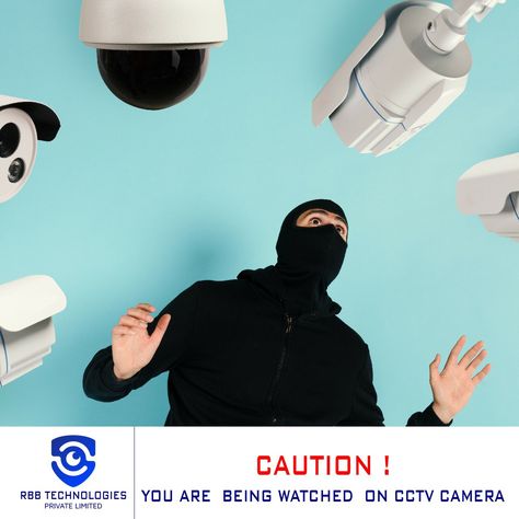 Security Camera Advertising Design, Text Logo Design, Security Cameras, Security Cameras For Home, Cctv Camera, Text On Photo, Access Control, Creative Posters, Ads Creative