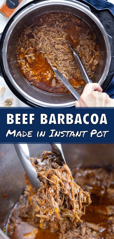 Instant Pot Barbacoa Beef, Instant Pot Barbacoa, Chipotle Copycat Recipes, Beef Barbacoa, Chuck Roast Recipes, Barbacoa Recipe, Healthy Instant Pot, Barbacoa Beef, Mom Recipes