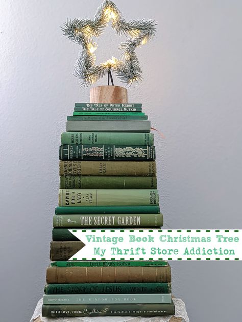 Book Christmas Tree, Book Tree, Book Christmas, Christmas Tablescapes, Christmas Home Decor, Christmas Tea, Christmas Books, Christmas 2024, Book Decor