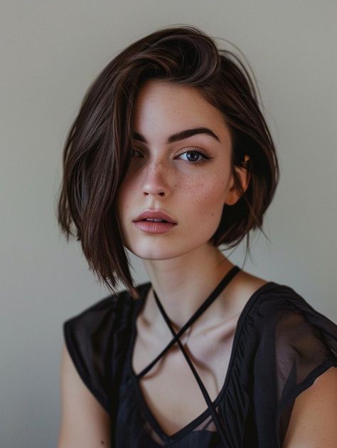 Explore the Chic and Versatile Angled Bob Haircut – Top Styles for You Angled Choppy Bob, Asymmetrical Angled Bob, Angle Haircut, Angled Short Bob, Assymetrical Haircut Bob, Asymetrical Bobs Medium, A Line Bob Hairstyles, Assymetrical Bob, Angled Bob Haircut