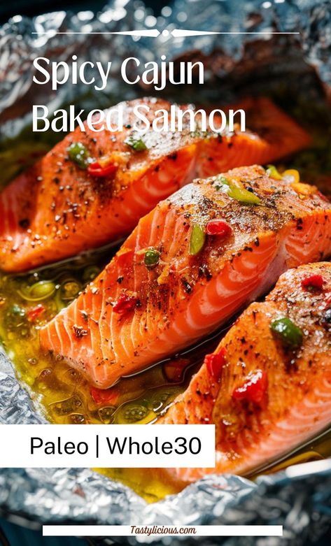 spicy cajun baked salmon recipe baked salmon recipe ideas baked salmon dinner ideas low carb dinner recipe ideas keto dinner recipe ideas family dinner recipe ideas Baked Salmon Dinner, Family Dinner Menu Ideas, Salmon Recipe Baked, Spicy Salmon Recipes, Salmon Recipe Ideas, Low Carb Cajun, Dinner Ideas For Two Easy, Dinner Ideas Low Carb, Seafood Recipes For Dinner