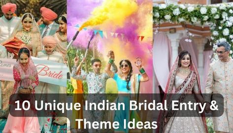 bridal 2024 Wedding Trends Indian, Latest Bridal Entry Ideas, 2024 Indian Wedding Trends, Dulhan Entry Ideas, Bridal Entry Ideas Indian, Bride Entry Indian Wedding, Dulhan Entry, Indian Bridal Entry, Bridal Entry Ideas