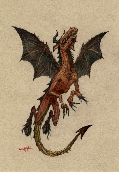 How To Draw Cryptids, Cryptid Tattoos, Cryptid Tattoo Ideas, Cryptids Illustration, Cryptid Art, Jersey Devil Tattoo, Cryptids Poster, Cryptid Tattoo, Jersey Devil Art